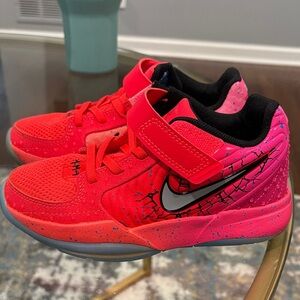 Nike Kids Vivid Red and Pink Sneakers